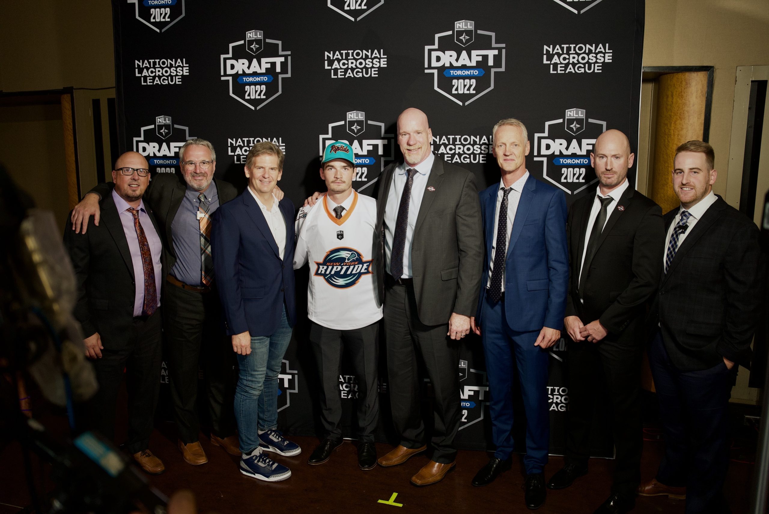 New York Riptide Select Eight In 2022 NLL Entry Draft - New York